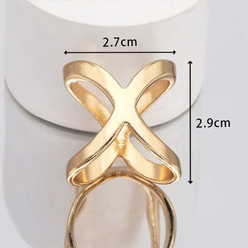 Spot Real Gold Electroplating White Orange Black Enamel Scarf Buckle Cross Bow Scarf Jewelry Scarf Shawl Buckle-49