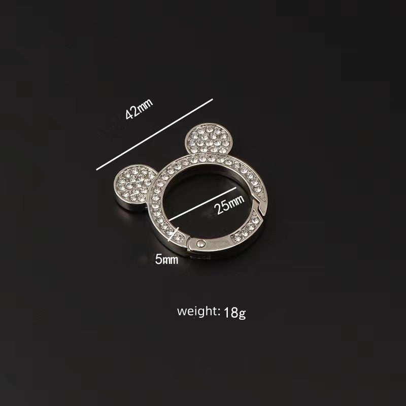 Karwo Direct Manufacturer Metal 32mm Various Color Gate Round Ring Snap Open Hook Spring O Ring-49