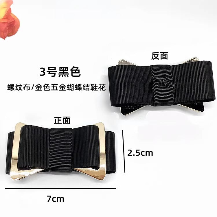 Different styles of bows for women's shoes-144