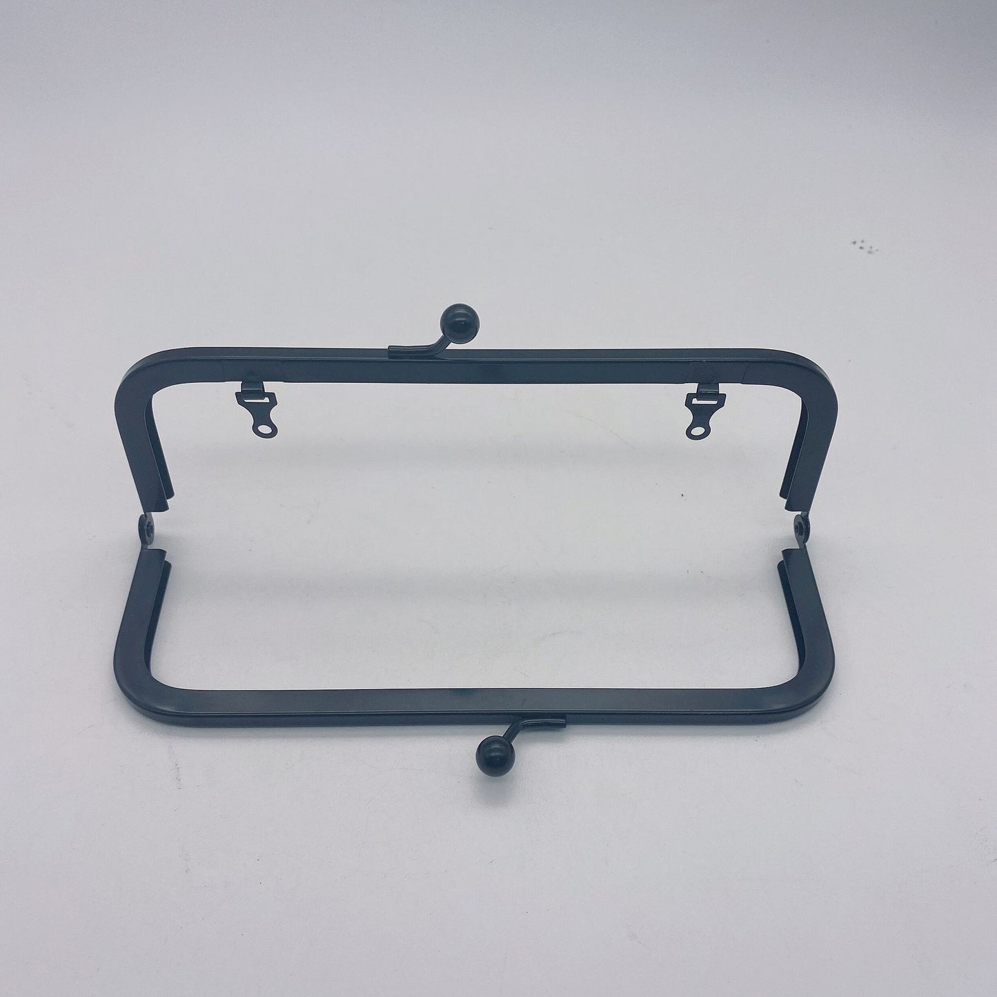 17.8*6.3cm Gunmetal Purse Metal Frame-86