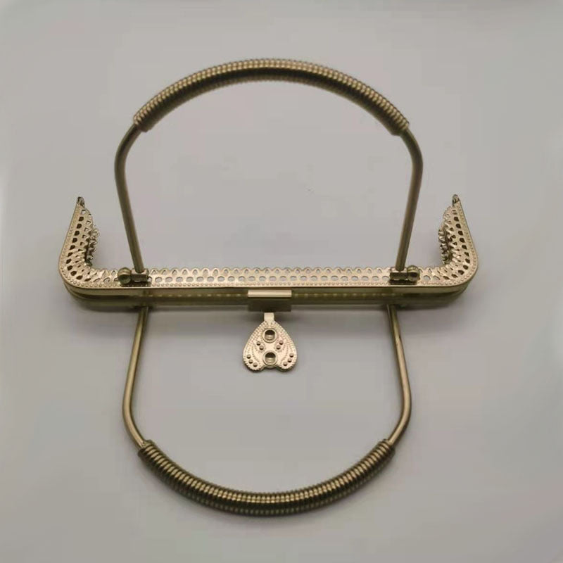 Coin Bag Purse Alloy Wallet Frame Kiss Clasp DIY Handbag Handle-96