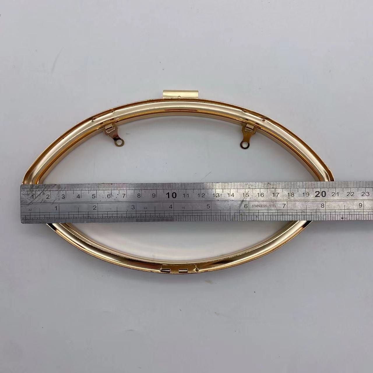 Women Purse Accessories Wholesale Clutch Frame Metal Coin Purse Kiss Lock Clasp Frame Clutch Handle for Handbags Bag Handles-53