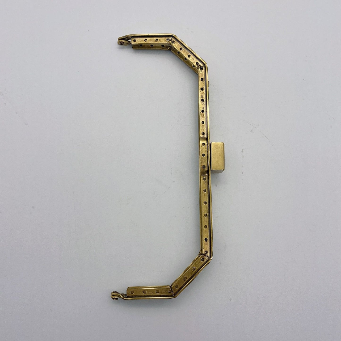 DIY Handmade Sewing Hardware Accessories Open Square Wallet Handle Zinc Alloy Kiss Clasp Purse Frame-36