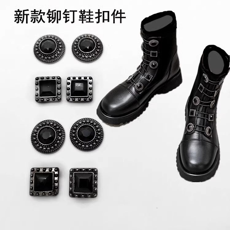 High Quality Custom Fashion Design Alloy Metal Hat Shape Bags Rivets for Leather-138