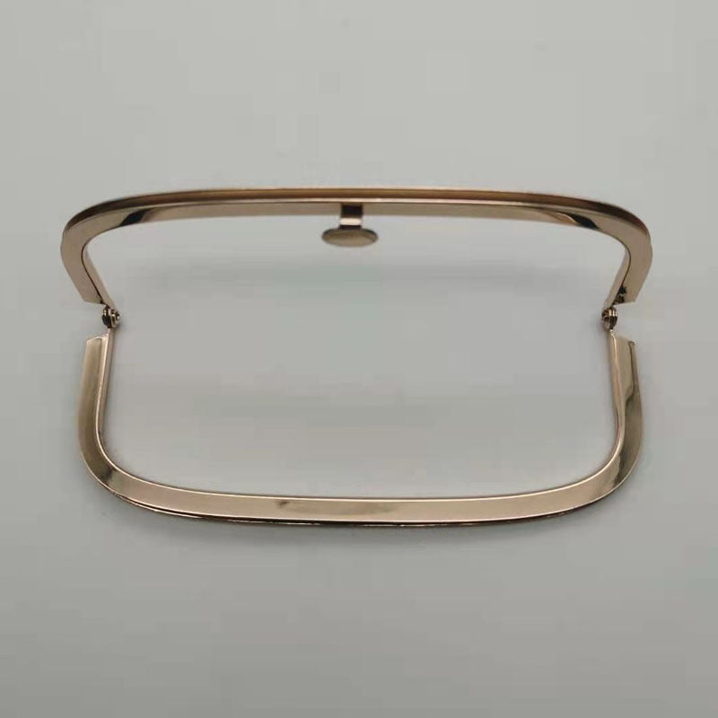 Metallic Frame Handbag Accessories Handle Diy Bronze Color Optional Bead Head Color-95