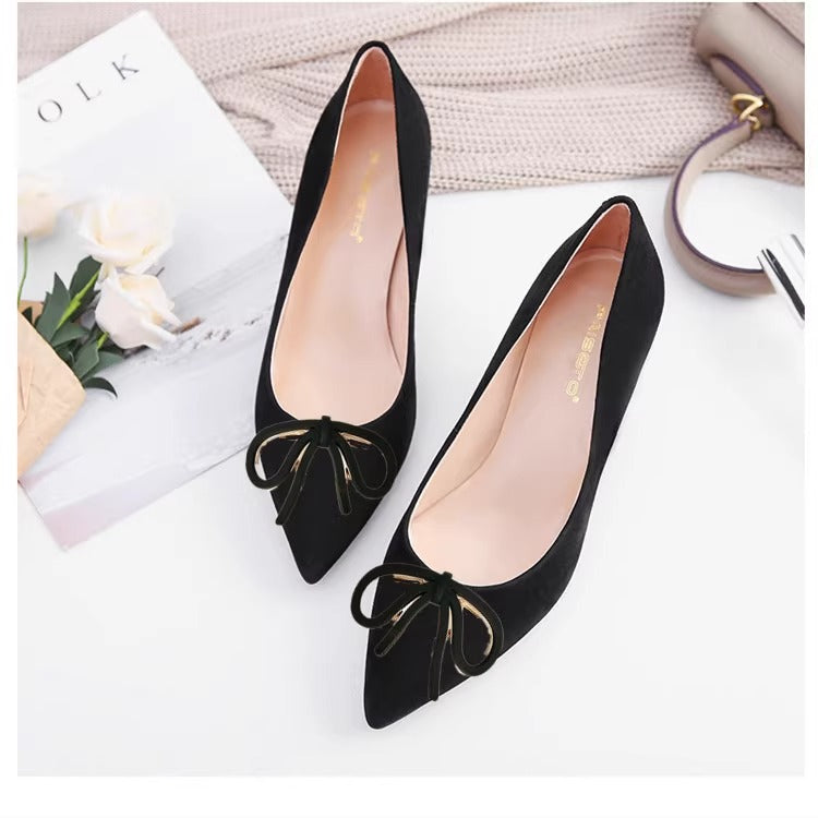 Bow Decorative Shoe Buckle-150