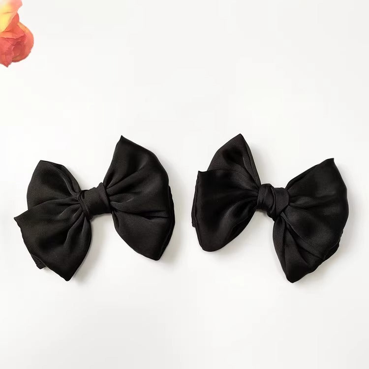 Wholesale Bow Pearl Fabric Hair Clips Princess Bow Hairpins-61