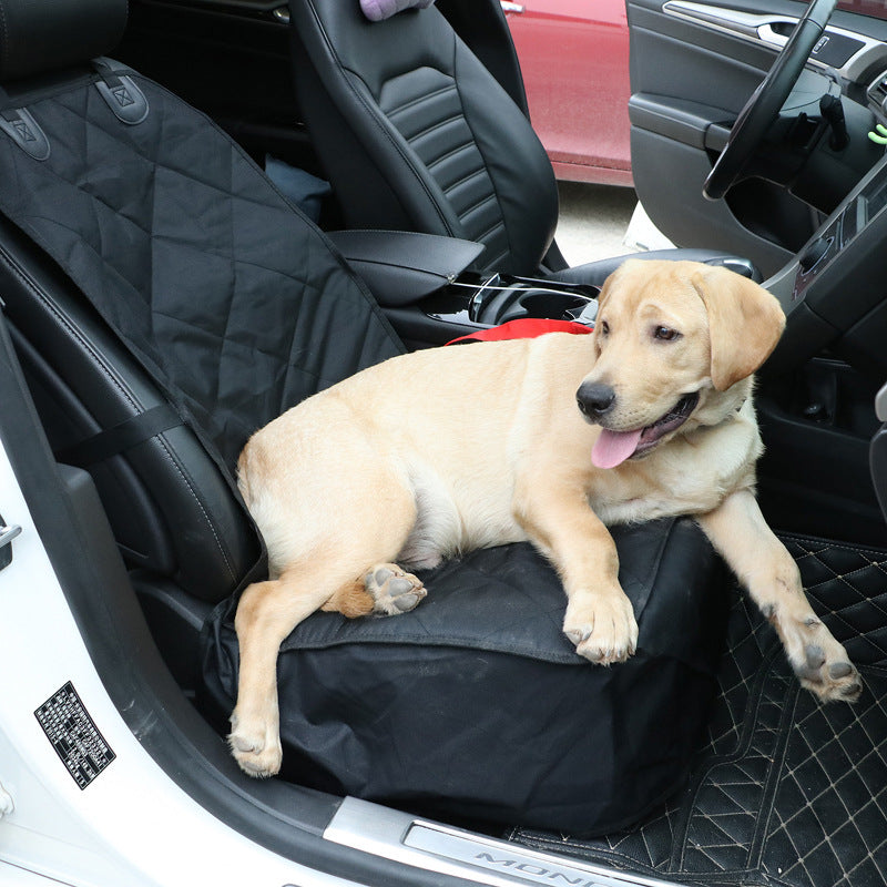 Pet Dog Car Seat Covers With Mesh Window Side Flap for Cars Trucks - Waterproof & Nonslip Pet Seat Cover for Backseat-69
