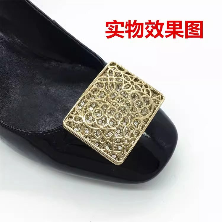Bling Bling Welding Hand Made She Accessories,lady's Rhinestones Shoe Decorations-69