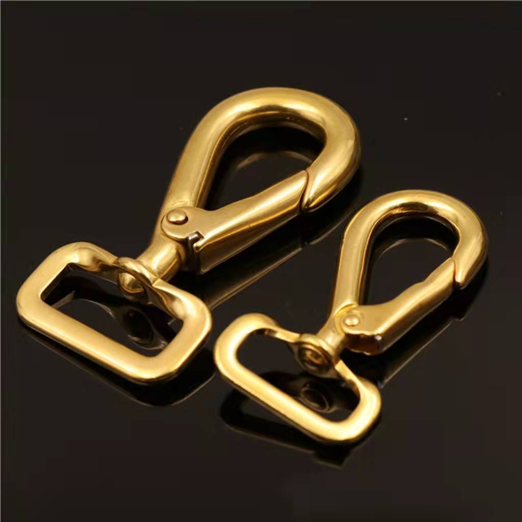 Factory Supply Quality Solid Brass Swivel Snap Hook Buckle for Bag/Pet Accessories