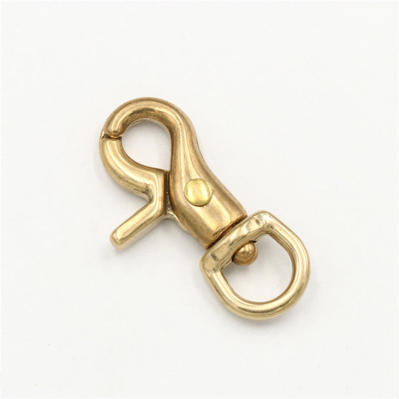 Promotional Keychains Brass Carabiners Metal Key Chain Carabiners Brass Snap Swivel Hook-5