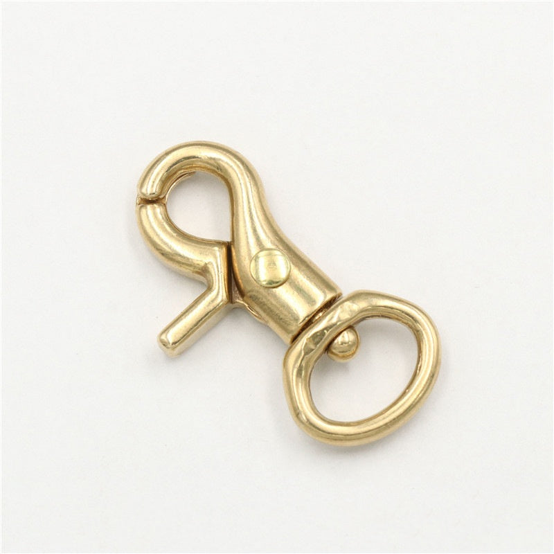 Promotional Keychains Brass Carabiners Metal Key Chain Carabiners Brass Snap Swivel Hook-5