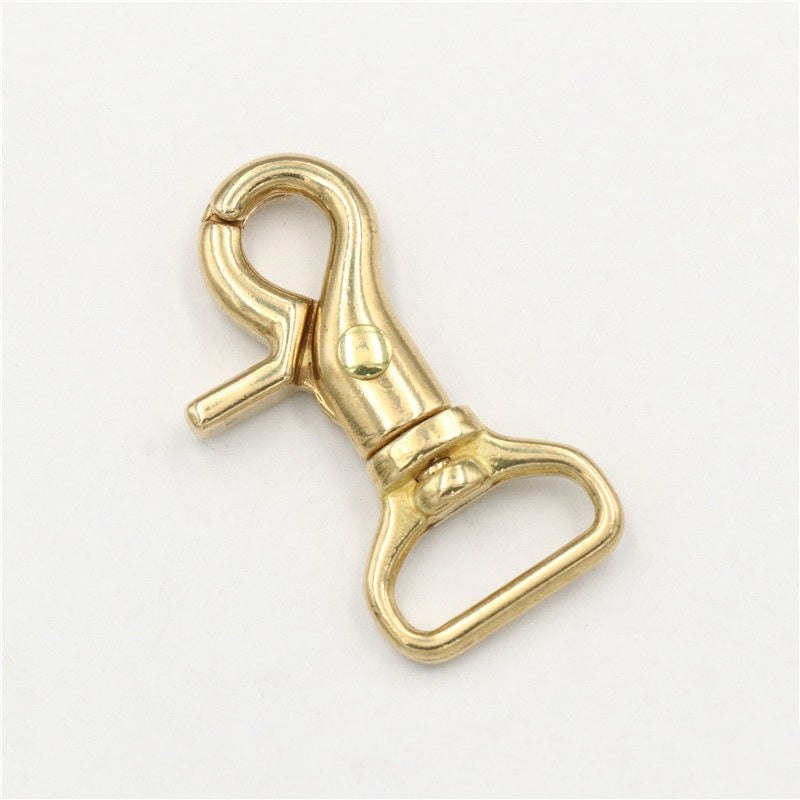 Promotional Keychains Brass Carabiners Metal Key Chain Carabiners Brass Snap Swivel Hook-5