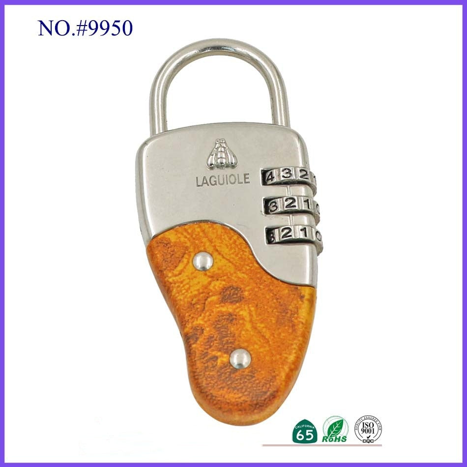 Good quality Resettable 3 Digit Combination Luggage Padlocks-5