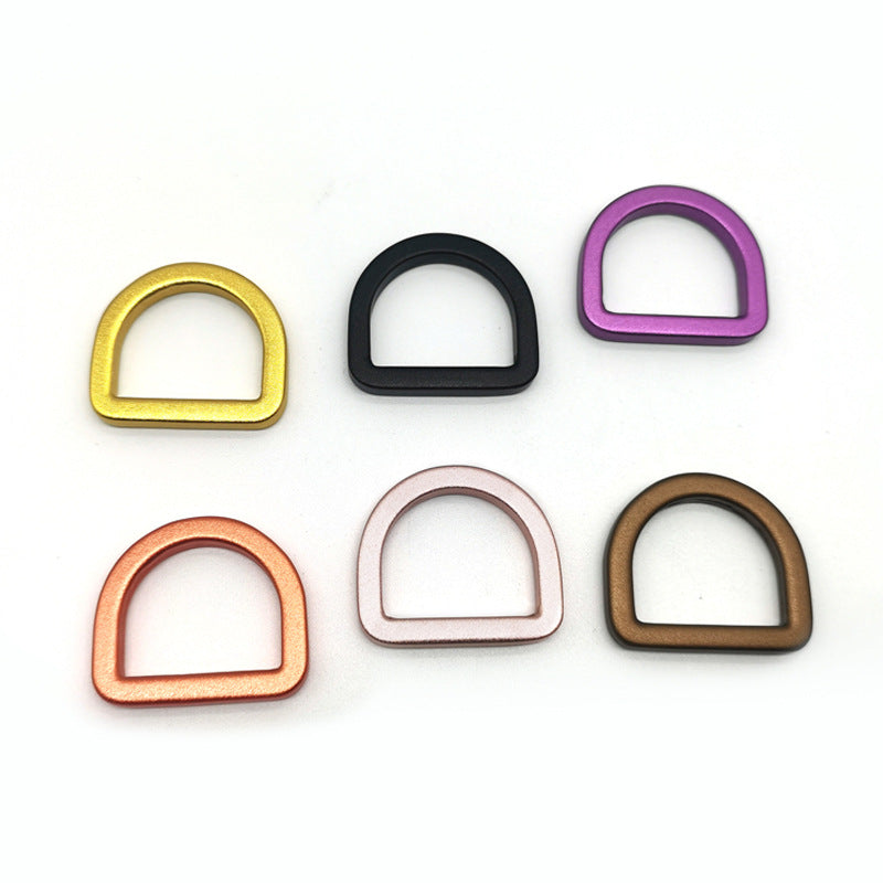Aluminum d ring buckle triangle d ring for bag strap and pet accessories-5