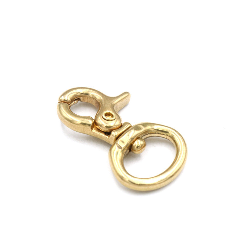 Promotional Keychains Brass Carabiners Metal Key Chain Carabiners Brass Snap Swivel Hook-5
