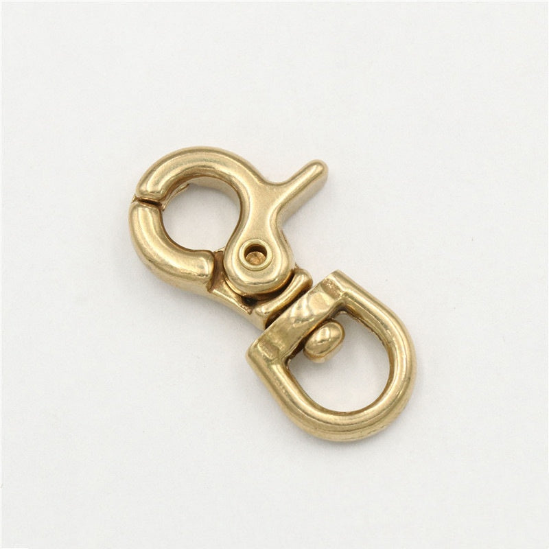 Promotional Keychains Brass Carabiners Metal Key Chain Carabiners Brass Snap Swivel Hook-5
