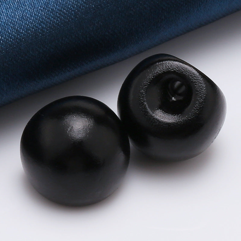 Hot Selling Round Button Pearl, Plastic Pearl Button-5