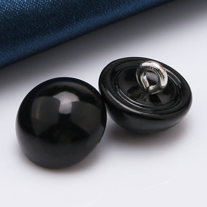Hot Selling Round Button Pearl, Plastic Pearl Button-5