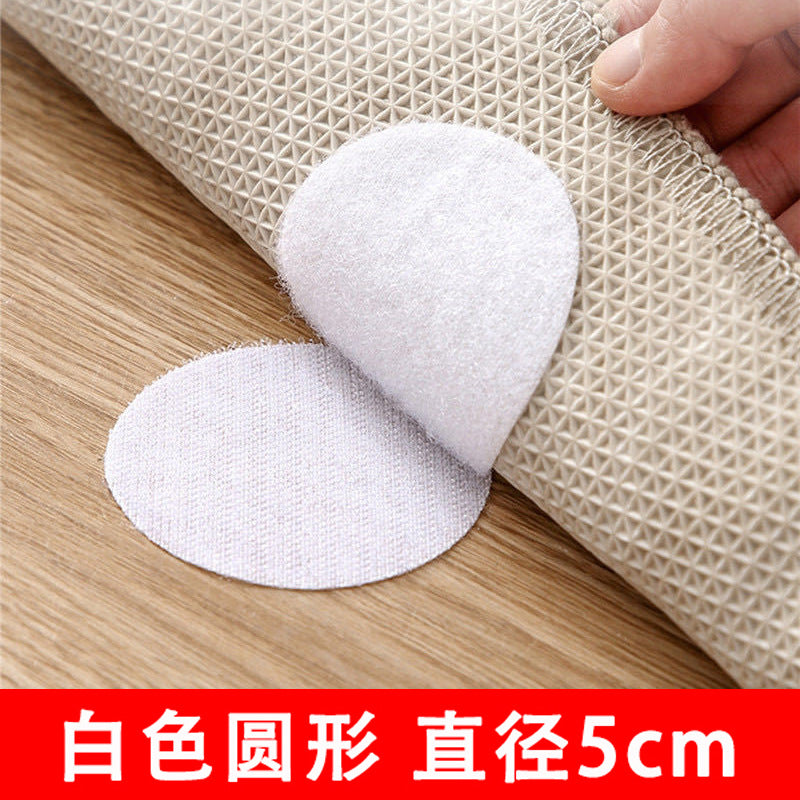 Adjustable Mounting Tape Hook and Loop Fabric Strap With Adhesive Backing