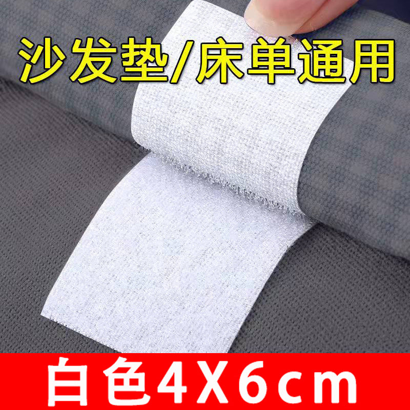 Adjustable Mounting Tape Hook and Loop Fabric Strap With Adhesive Backing