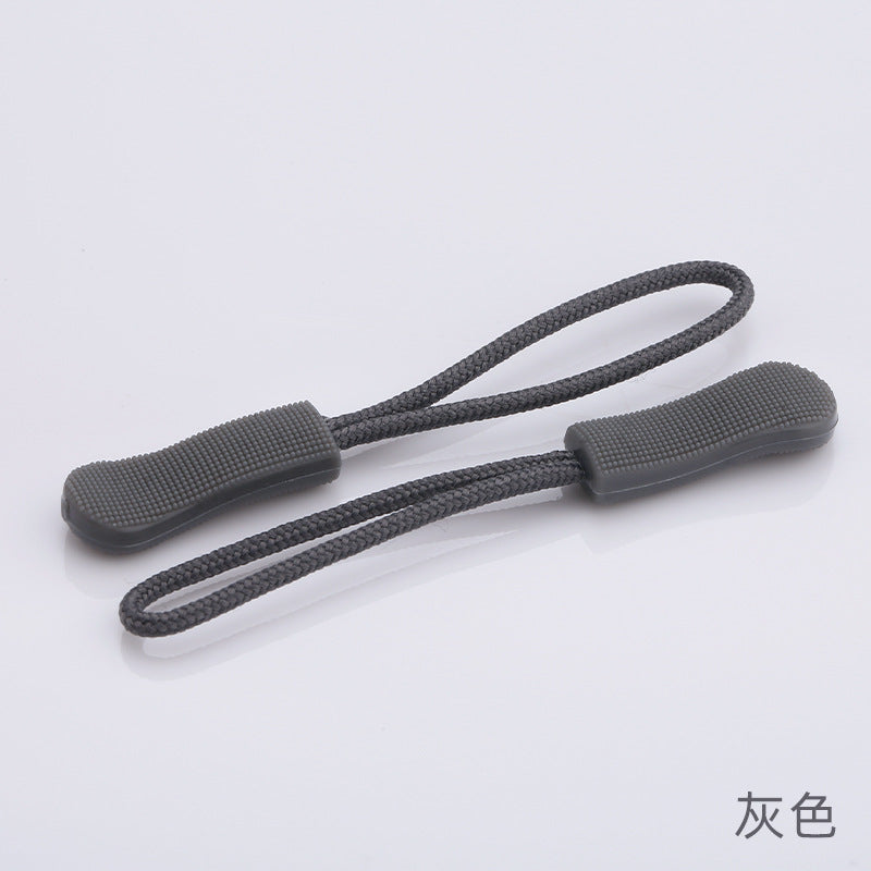 Custom Logo Plastic Colorful Zipper Pull Replacement Silicone Pvc Soft Rubber Zipper Puller-51