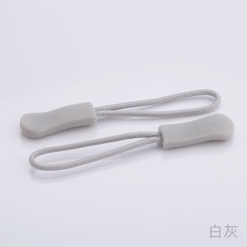 Custom Logo Plastic Colorful Zipper Pull Replacement Silicone Pvc Soft Rubber Zipper Puller-51