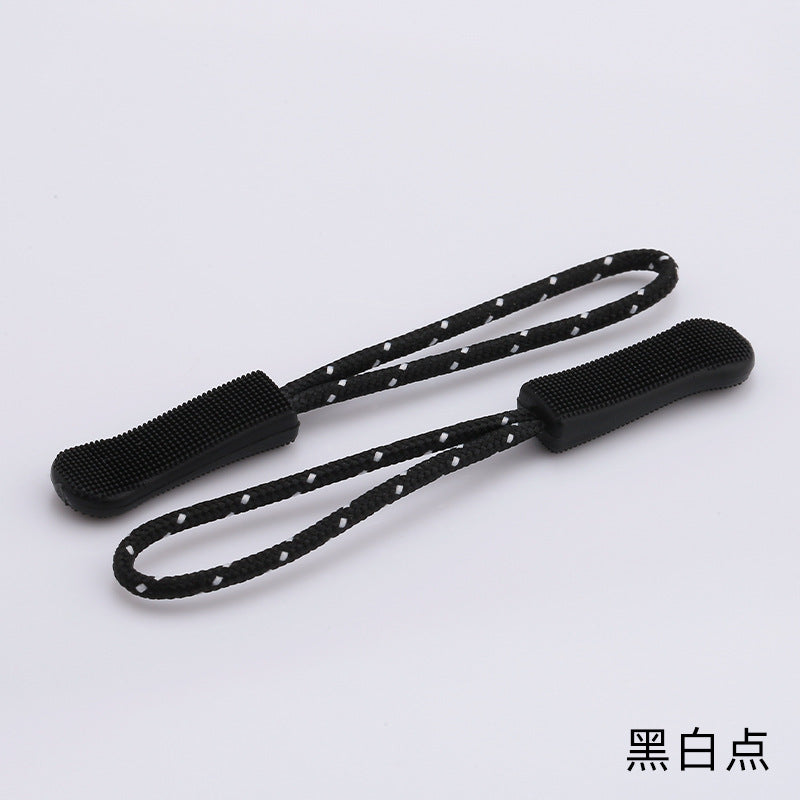 Custom Logo Plastic Colorful Zipper Pull Replacement Silicone Pvc Soft Rubber Zipper Puller-51