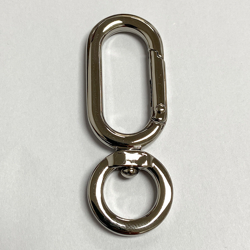 Custom Handbag Hardware Accessories O Ring Hooks For Chain Bag Strap Clasps Swivel Snap Hook round ring-51