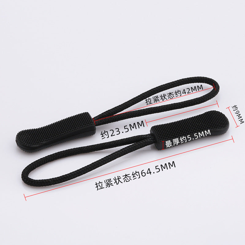 Custom Logo Plastic Colorful Zipper Pull Replacement Silicone Pvc Soft Rubber Zipper Puller-51