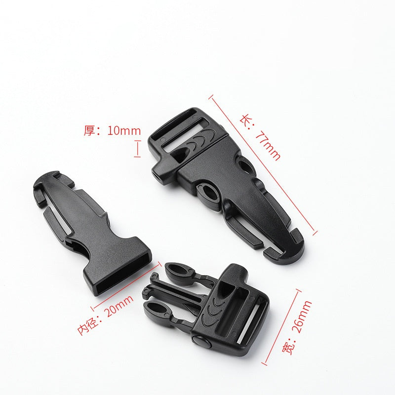Nylon Material Belt Plastic Buckle China Manufacturers Security Fastener Buckle For Backpack Accessories Plastic Buckle-51