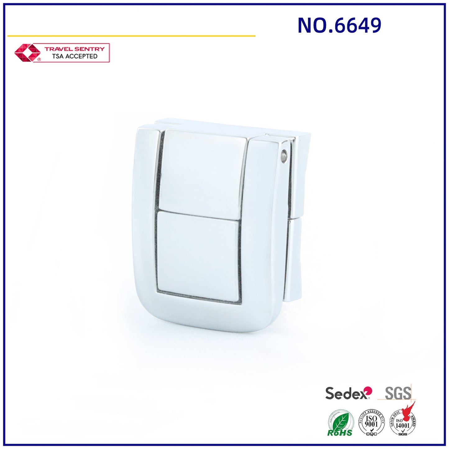 factory sale luxury lock for gift box metal lock for box-52