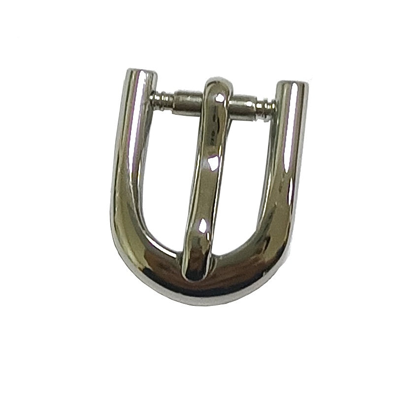 Steel Watch Clasp Shiny or Matte Solid Oil Pressure Watch Buckles custom watch buckle logo-52