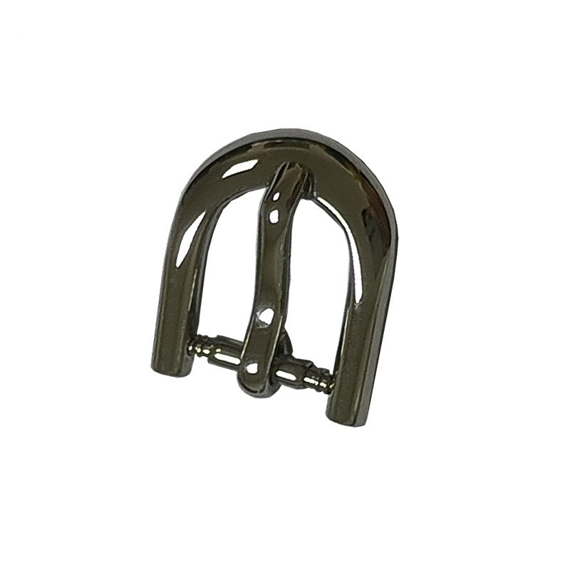 Steel Watch Clasp Shiny or Matte Solid Oil Pressure Watch Buckles custom watch buckle logo-52