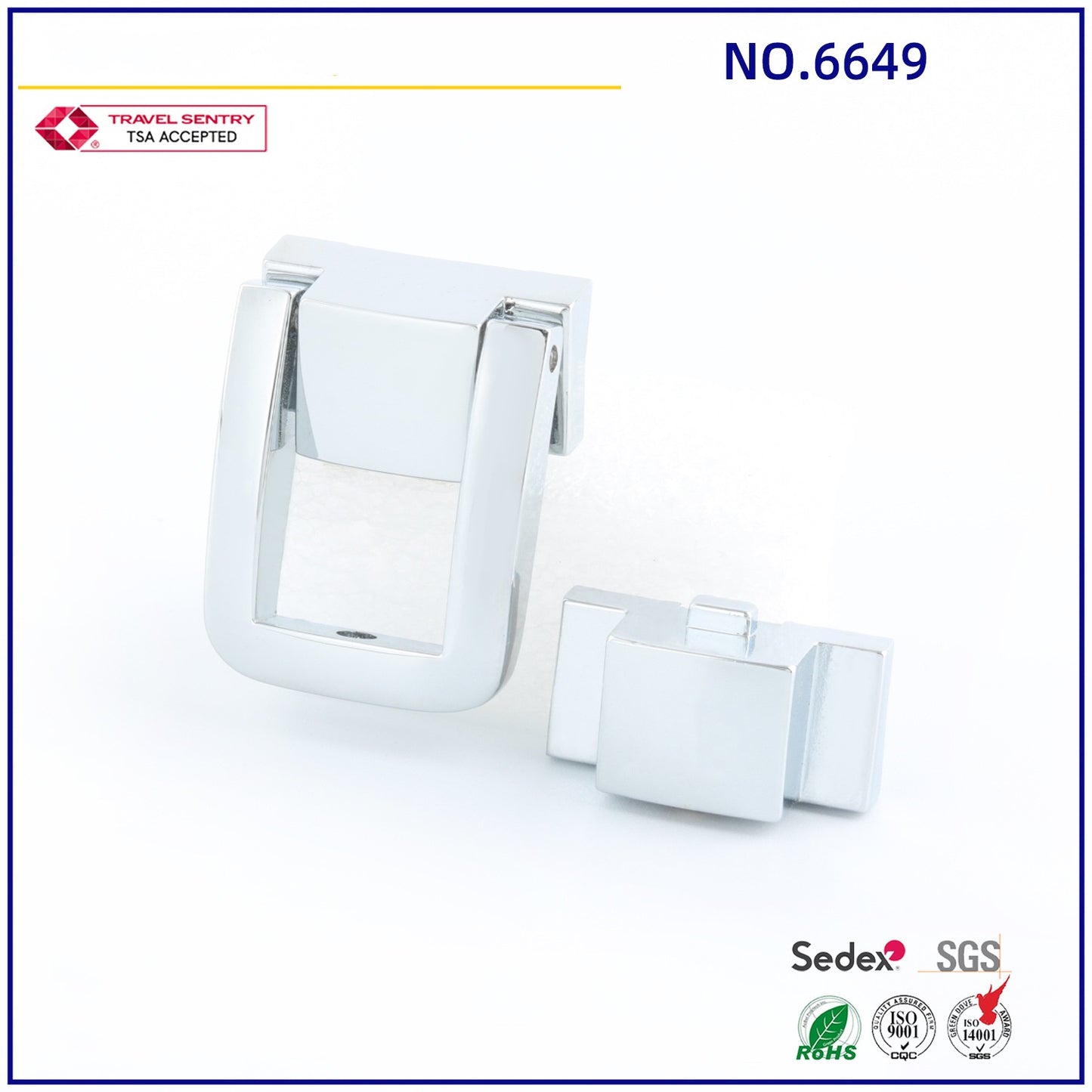 factory sale luxury lock for gift box metal lock for box-52