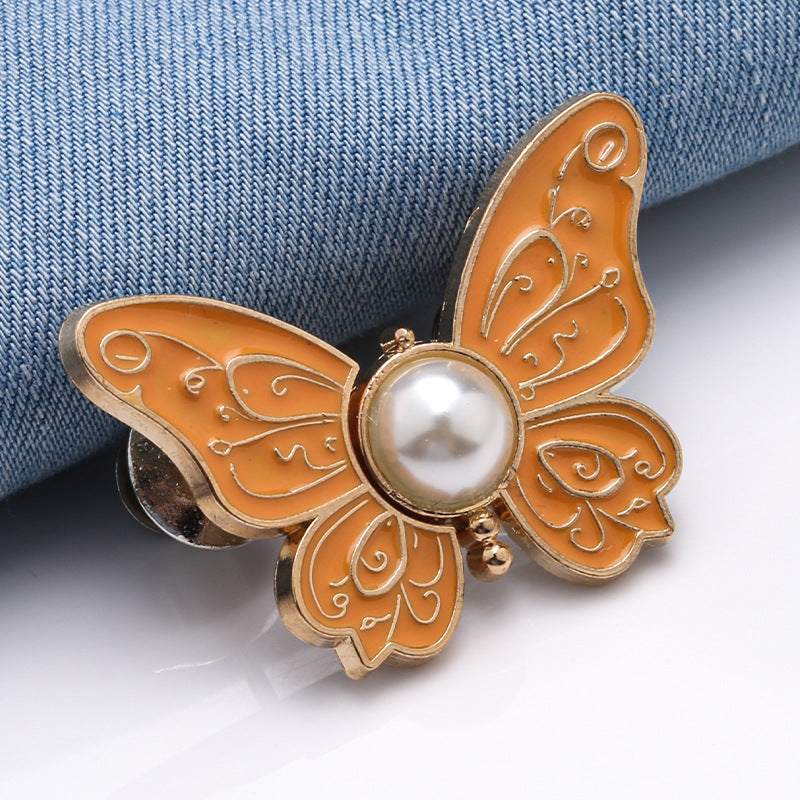 Butterfly waistband removable waistband button-down button jeans waist reduction waistband clothing accessory-54
