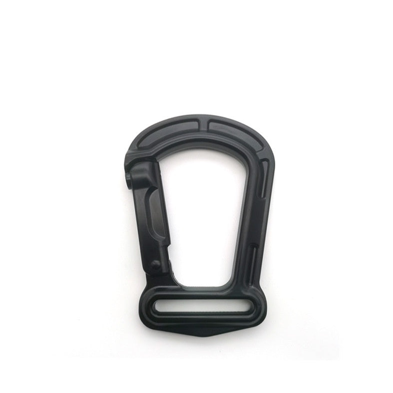 Metal Buckle Zinc Alloy Carabiner with Hexagon Lock for Suspension Trainer Strap Trainer or Yoga Swing-56