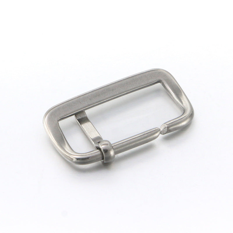 High Quality Screw PVD black 20 22mm with 4mm tongue stainless steel watch band buckle-56