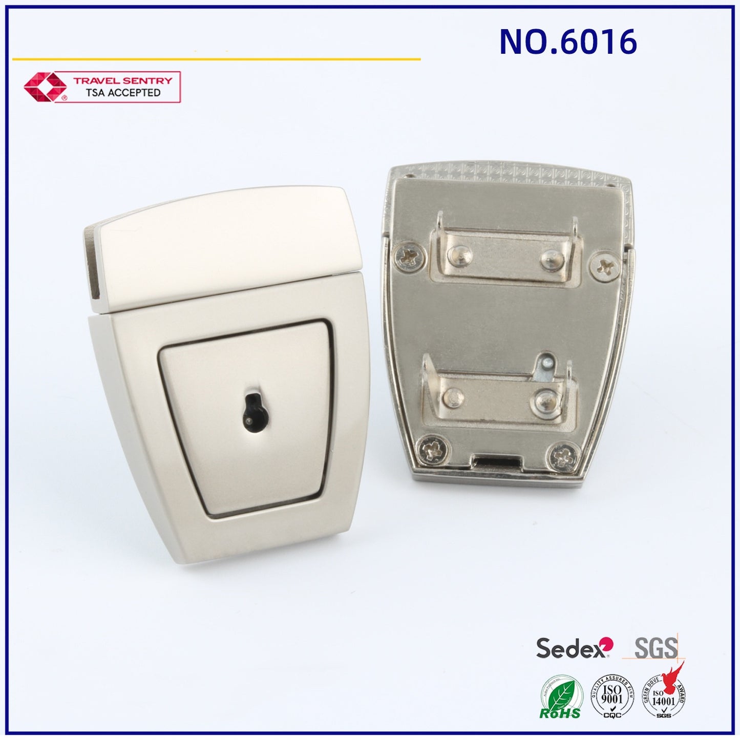 Wholesale Nickel Free Hardware Accessories Metal Briefcase Lock For Sale-56