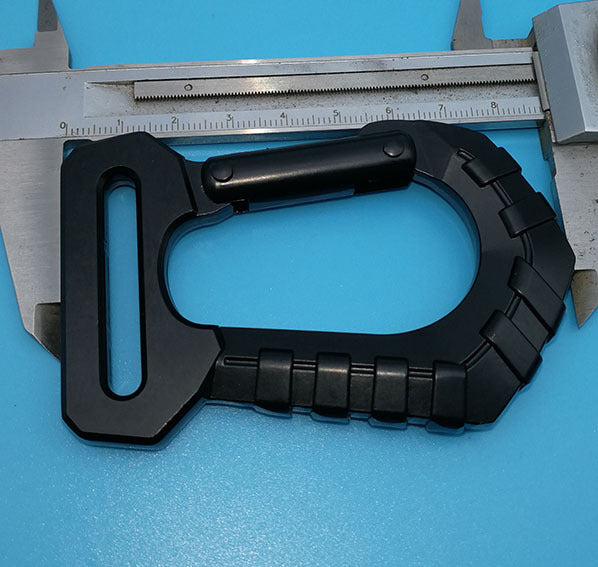Metal Buckle Zinc Alloy Carabiner with Hexagon Lock for Suspension Trainer Strap Trainer or Yoga Swing-56