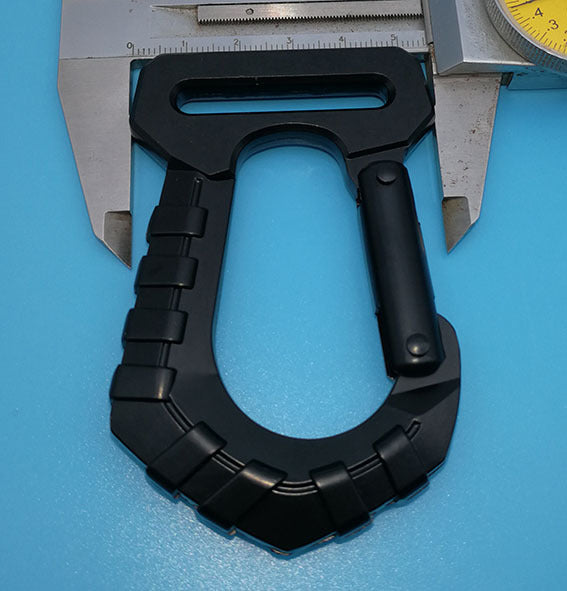 Metal Buckle Zinc Alloy Carabiner with Hexagon Lock for Suspension Trainer Strap Trainer or Yoga Swing-56