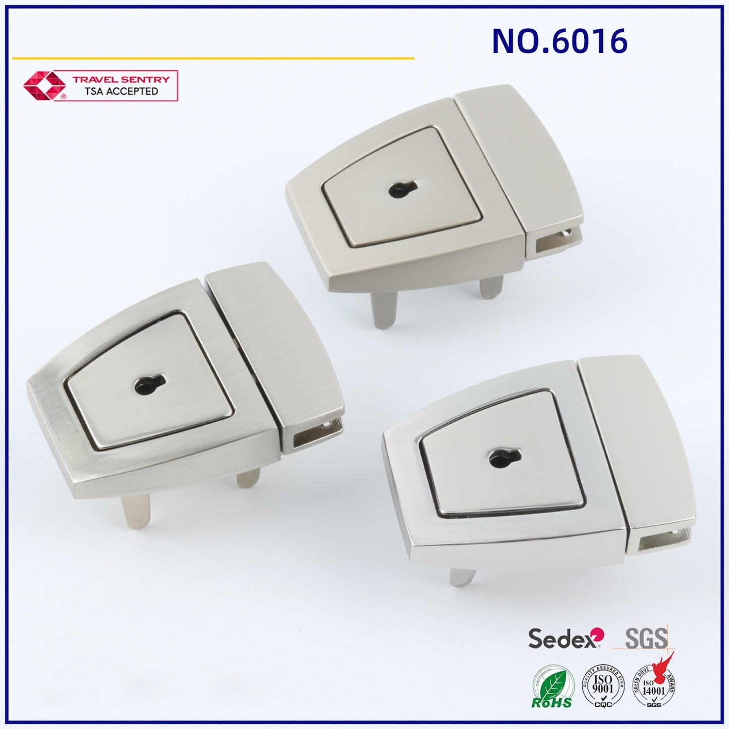Wholesale Nickel Free Hardware Accessories Metal Briefcase Lock For Sale-56