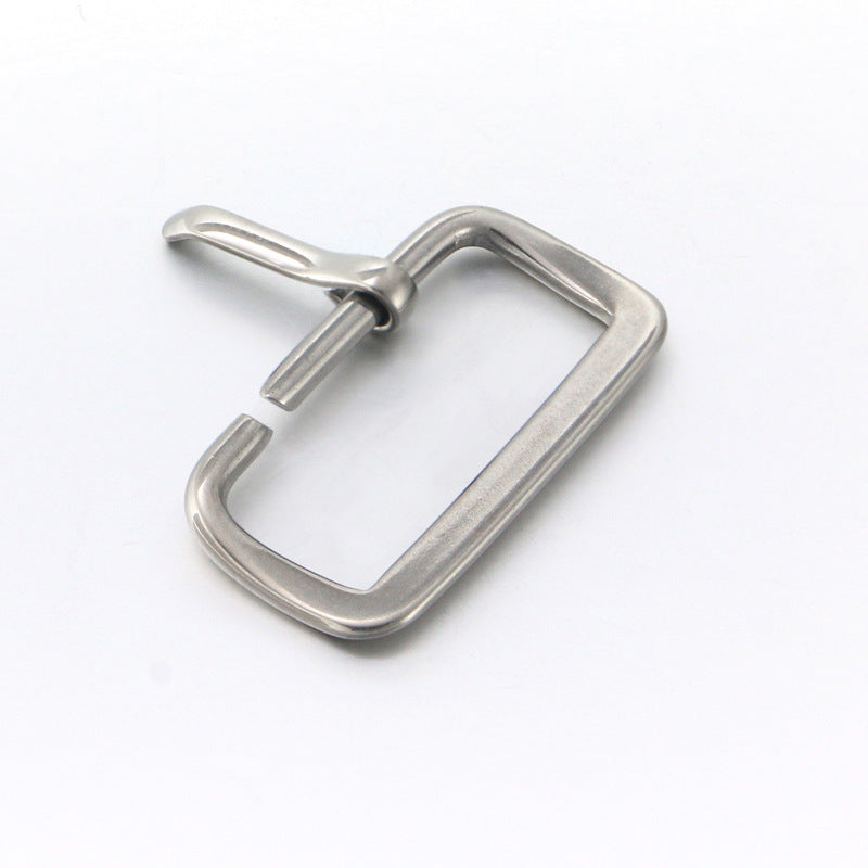 High Quality Screw PVD black 20 22mm with 4mm tongue stainless steel watch band buckle-56