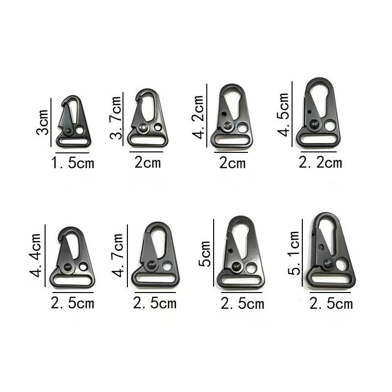 Outdoor Accessory Mountaineering Olecranon Hook Quick release sling Carabiner Nylon Straps Key Chain-56