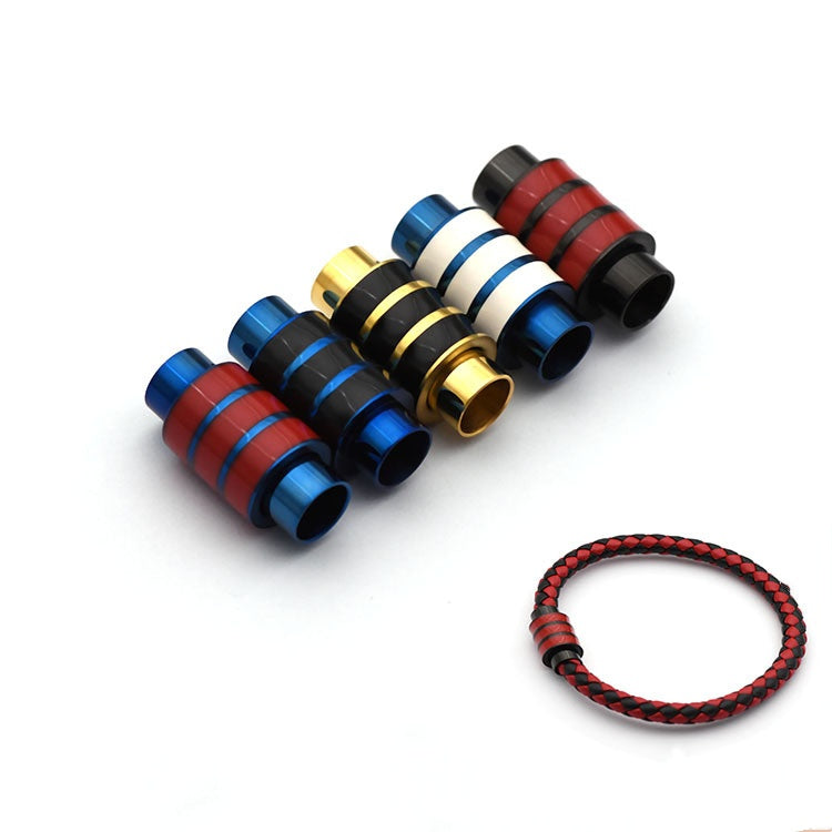 Manufacturer Unique Fancy Jewelry Small Metal Adjustable Stainless Steel Jewellery Clasps For Women Leather Bracelets-57