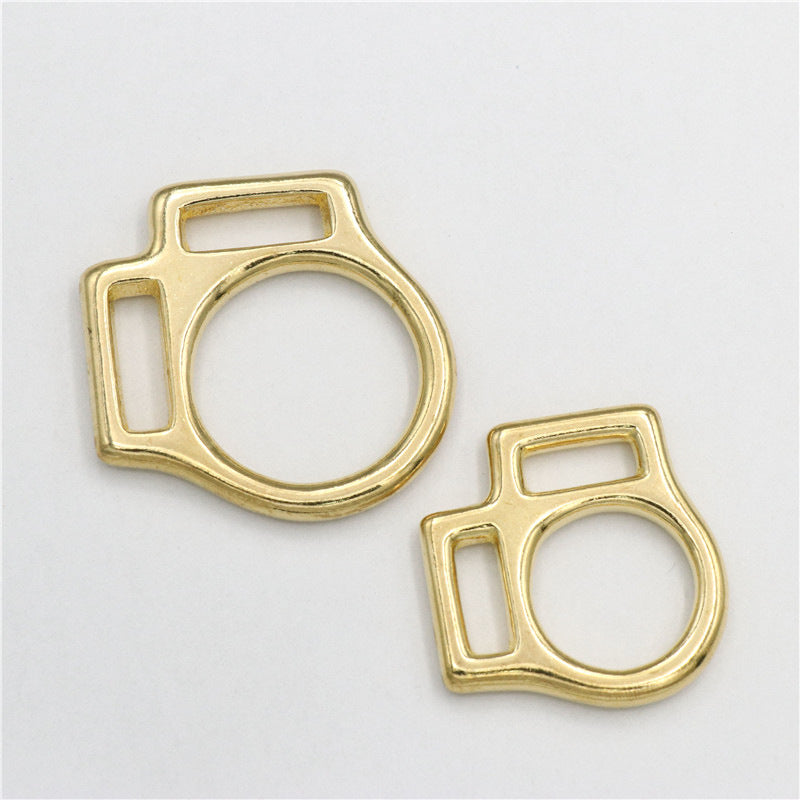 solid brass 2 way square 3 way square halter buckle 15mm 20mm 25mm-57