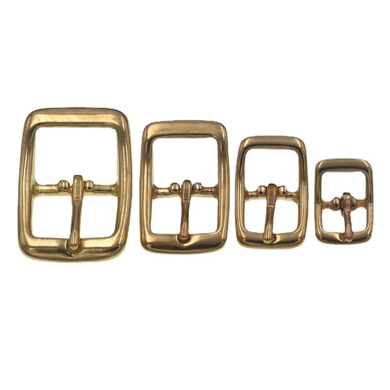 13mm 16mm 20mm 26mm handbag bag accessories dog collar hardware high quality solid brass buckles pins for man belt-58