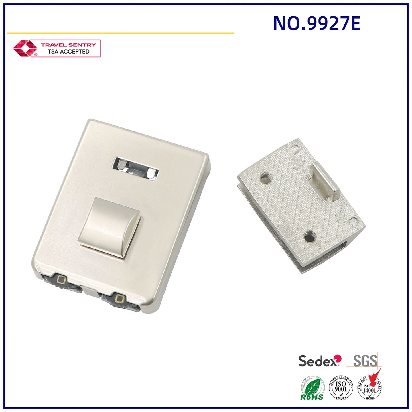 Factory Price Zinc Alloy Purse Push Lock For Bag-58