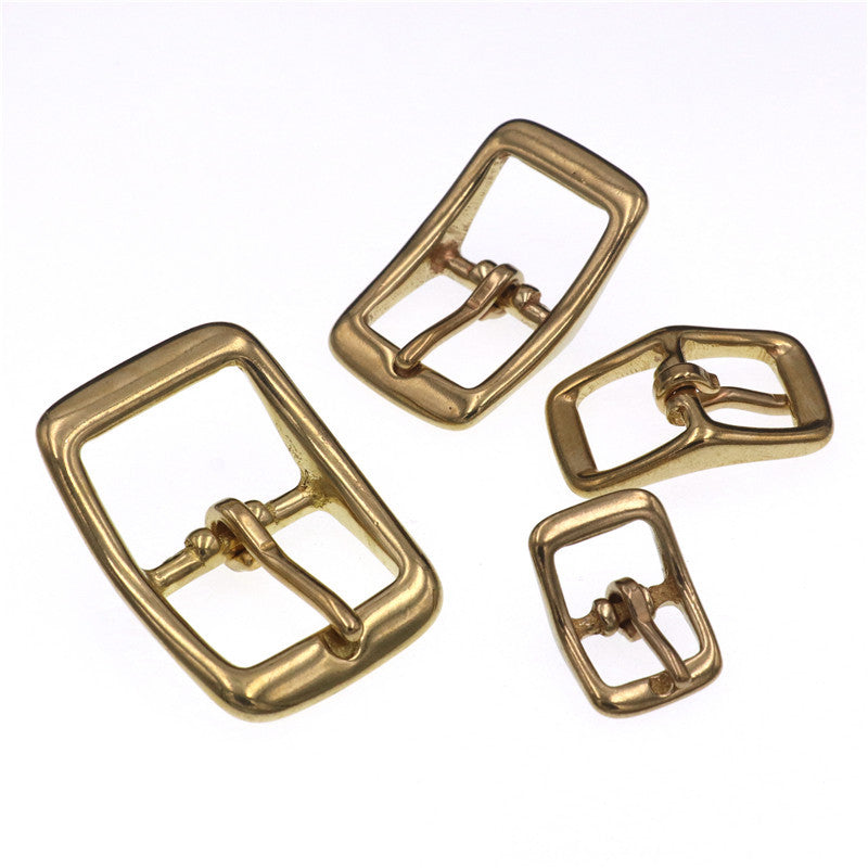 13mm 16mm 20mm 26mm handbag bag accessories dog collar hardware high quality solid brass buckles pins for man belt-58
