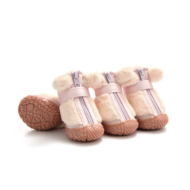 Waterproof Reflective Dog Shoes Large Medium Dogs Winter Snow Hiking Booties Paw Protectors Hardwood Floors Hot Pavement-37